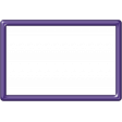 Purple Plastic Frame 4x6