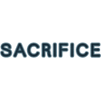 Sacrifice Word Art (Navy)