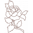 Pretty Things Flower Outline