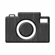 Gray Chipboard Camera