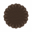 Tissue Paper Flower 2 - Dark Gray
