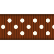 Medium Ribbon - Polka Dots 01 - Brown