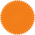 Paper Flower 14 - Orange