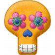 Felt Skull 01 - Mexico