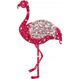 Glitter Flamingo 2b - Mexico