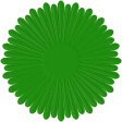 Paper Flower 15 - Green