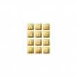 Arabia Alpha - Gold Cutout