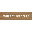 Bolivia Label - Moment Recorded