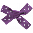 Autumn Art Bow - Purple