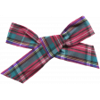 Autumn Art Bow - Tied Plaid