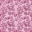 Floral Paper - Pink Glitter