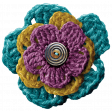 The Best Is Yet To Come - Crocheted Flower
