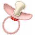 Oh Baby Baby - Pink Pacifier