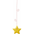 Sweet Dreams -String Dangled - Star - Small