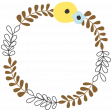 Oh Baby Baby - Floral Sticker