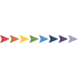 It's Elementary, My Dear - Rainbow Painted Arrows 01