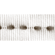 Be Mine - Brown Stitched Ribbon