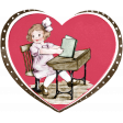 Be Mine - Vintage Valentine Card