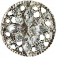 Quilted With Love - Vintage Gem Button