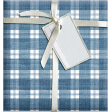 Quilted With Love - Modern - Blue Plaid Fat Quarter