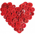 Quilted With Love - Modern - Button Heart