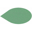 Quilted With Love - Modern - Green Fabric Leaf 2