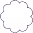 Quilted With Love - Modern - Purple Flower Stitching