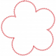 Quilted With Love - Modern - Red Flower Stitching