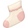 Oh Baby, Baby - Doodled Pink Sock