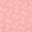 Oh Baby, Baby - Pink Footprints Paper