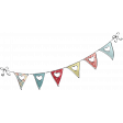 Summer Fields - Bunting with Hearts