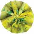 Pond Life - Yellow Fabric Flower 2