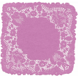 Garden Party - Tea Party Purple Doily