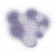 Color Basics Scattered Dots 01 Glitter Purple