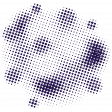 Color Basics Scattered Dots 02 Glitter Purple