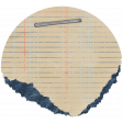 Dad Ripped Circle Tag - Notebook