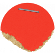 Dad Ripped Circle Tag - Red