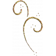 Enchanted - Glitter Swirl Gold 06