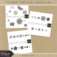 Flower Templates Bundle #3