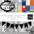 Reading, Writing, and Arithmetic - Papers, Templates, and Overlays Bundle