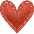 Ingrid: Puffy Fabric Heart