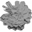 Flower Templates 01: flower 02 (grayscale)