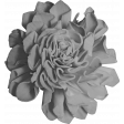 Flower Templates 01: flower 04 (grayscale)