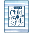 Navy Blue & Aqua Child of God Pocket Card