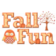 Fall Fun Word Art