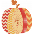Autumn Fabric Pumpkin