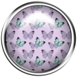 Lilac Aqua Element 12 Butterfly Brad