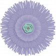 Lilac Aqua Element 29 Flower