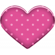 Retro Camper Add-On: Pink Dotted Heart