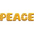 WWJD Add-On Peace Word Art